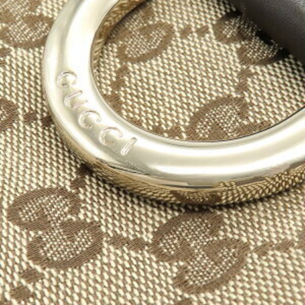 Gucci Tote Bag ring Shoulder GG Canvas Beige Brown - Picture 6 of 6
